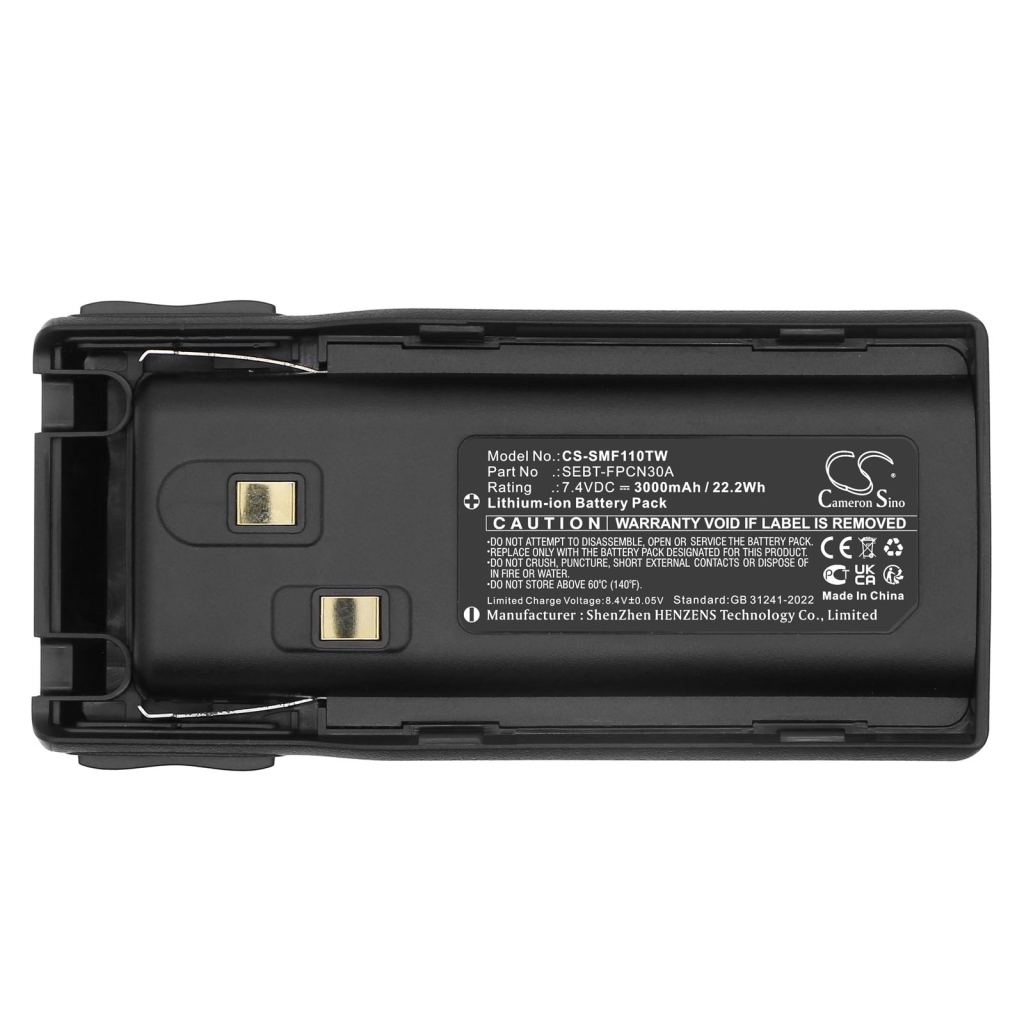 Two-Way Radio Battery Samcom FPCN10A