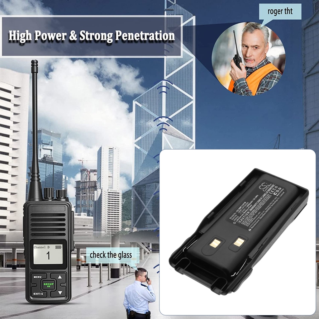 Two-Way Radio Battery Samcom FPCN10A