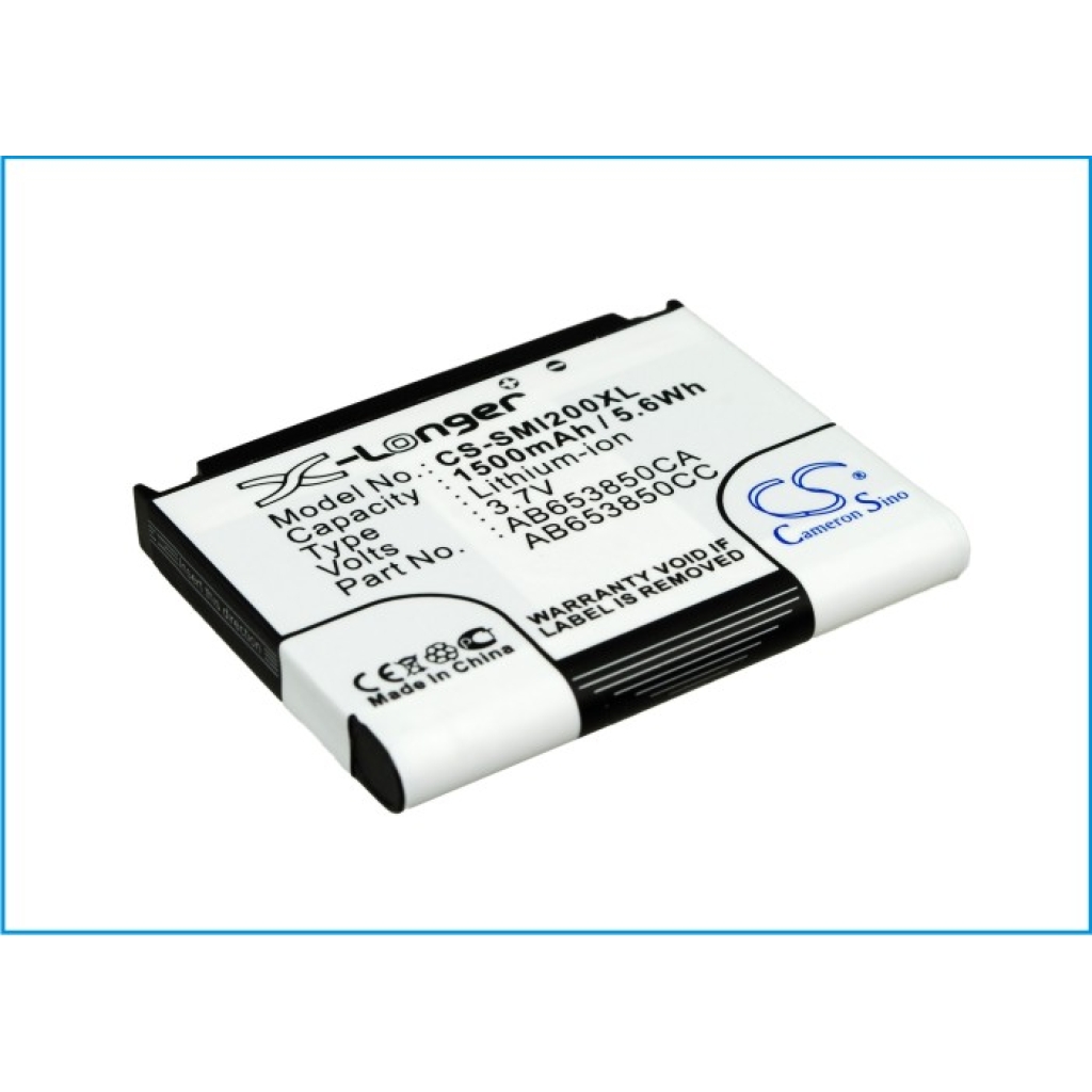 Battery compatible with Samsung CS-SMI200XL