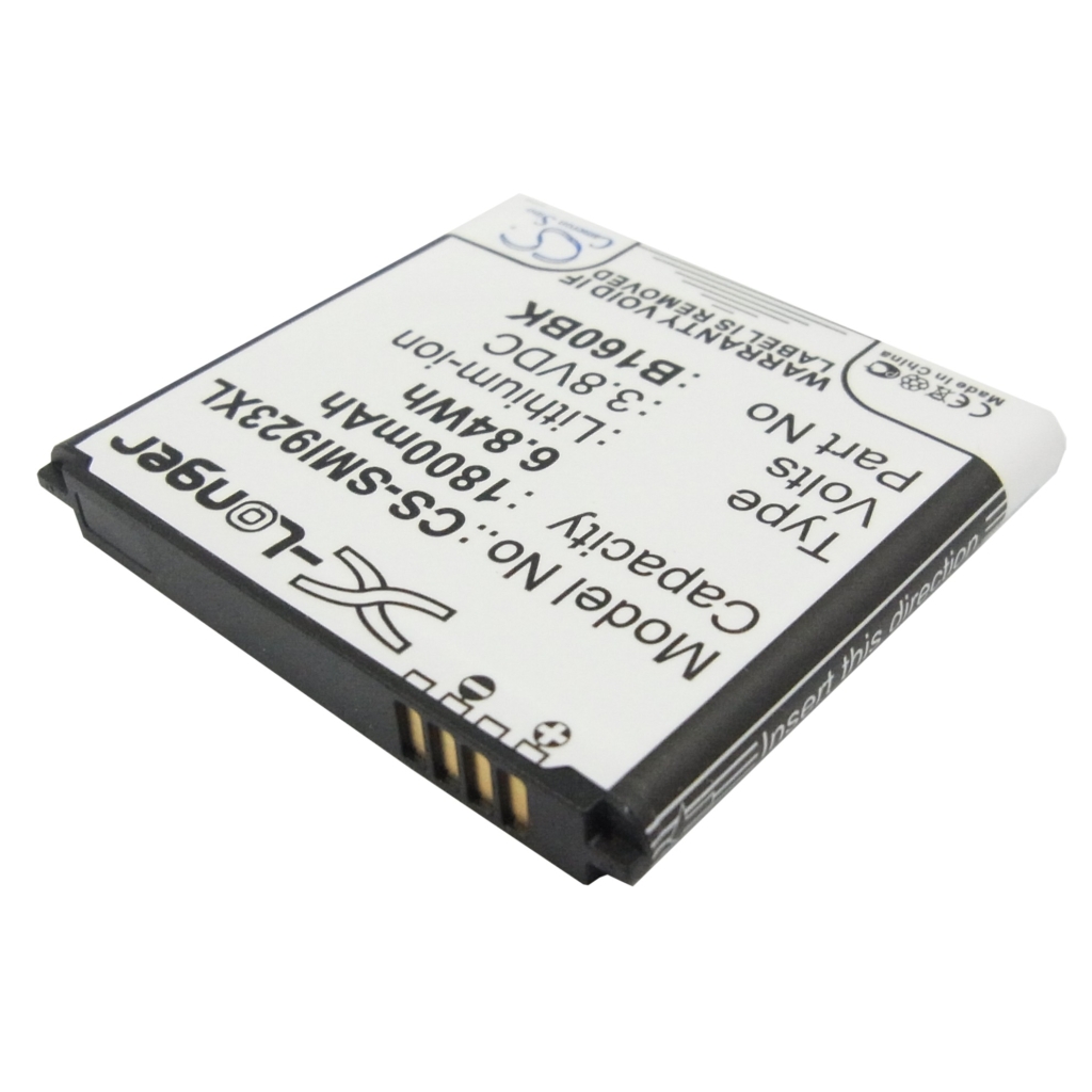 Battery compatible with Samsung CS-SMI923XL