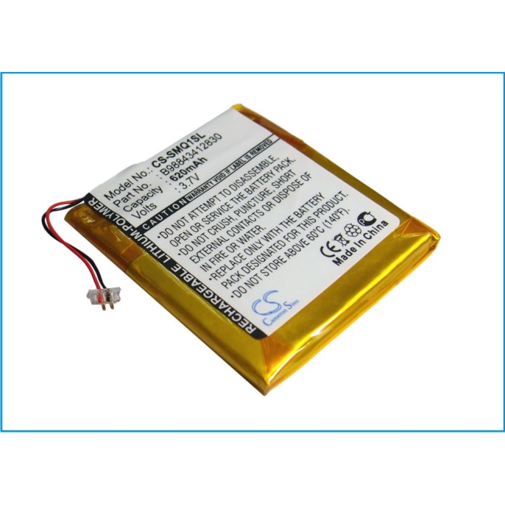 Battery compatible with Samsung CS-SMQ1SL
