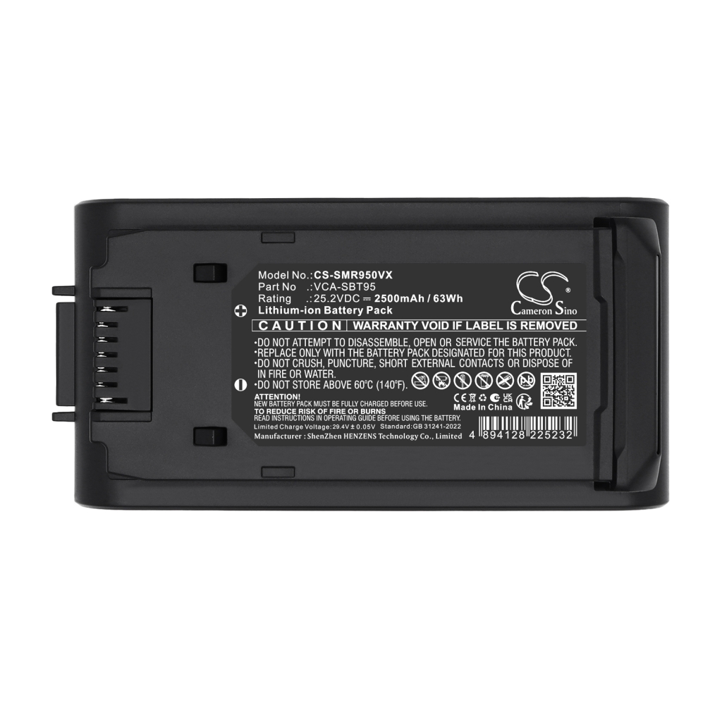 Battery compatible with Samsung CS-SMR950VX