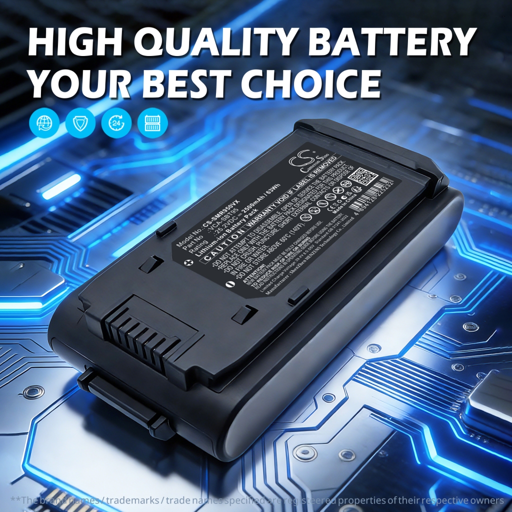 Battery compatible with Samsung CS-SMR950VX