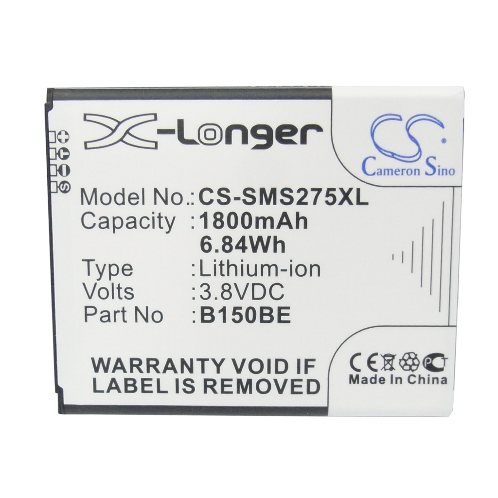Battery compatible with Samsung CS-SMS275XL