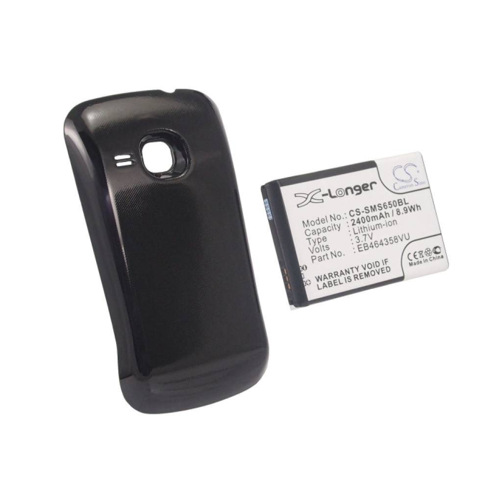 Battery compatible with Samsung CS-SMS650BL