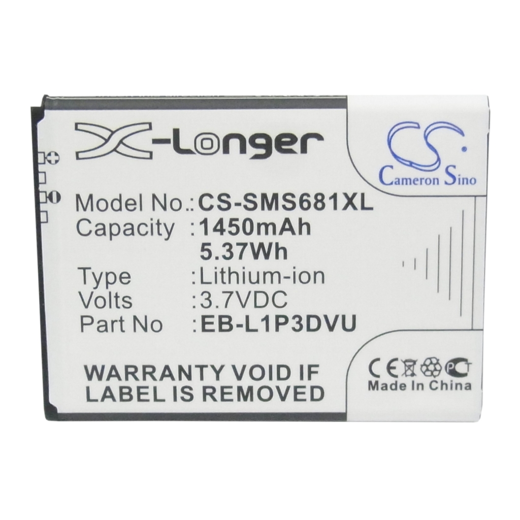Battery compatible with Samsung CS-SMS681XL