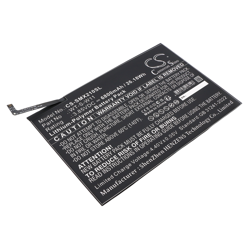 Tablet Battery Samsung CS-SMX210SL