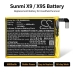 Battery compatible with Sunmi CS-SMX990SL