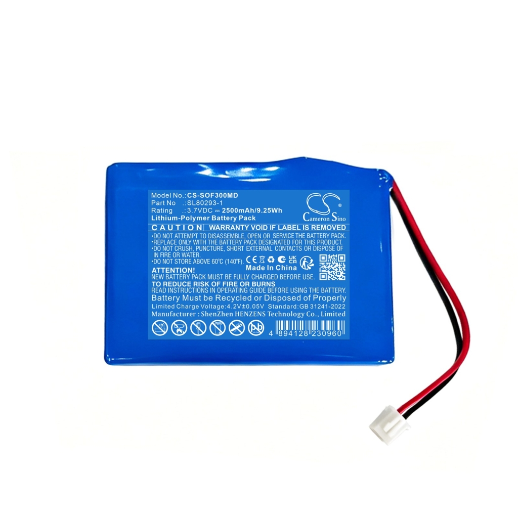 Battery for Osen ECG 3000F