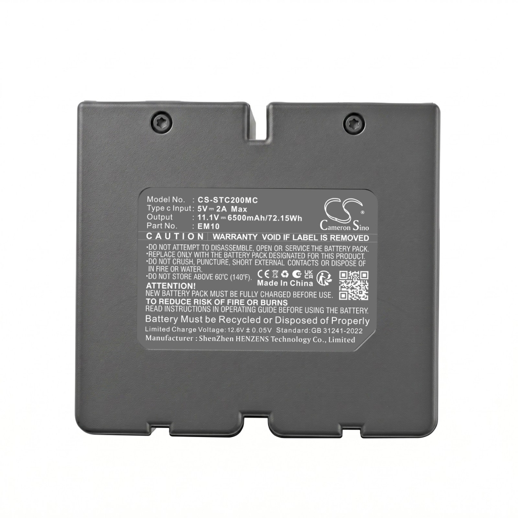 Battery compatible with Stealth cam CS-STC200MC