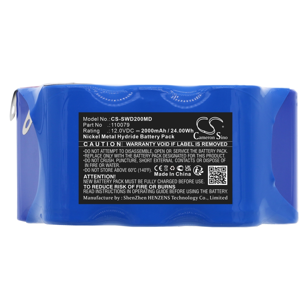Battery compatible with Simonson-wheel CS-SWD200MD