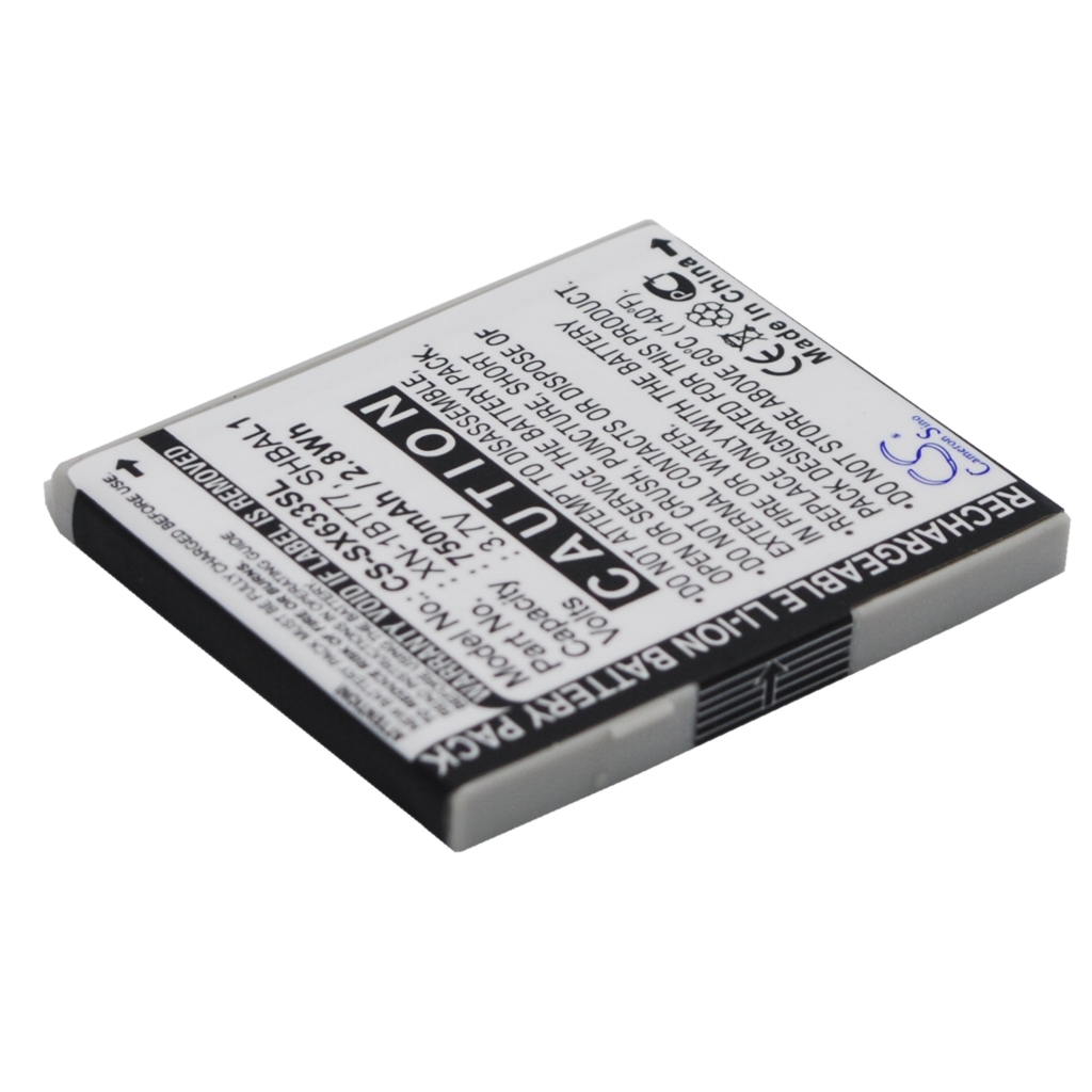 Battery compatible with Sharp Vodafone SoftBank CS-SX633SL
