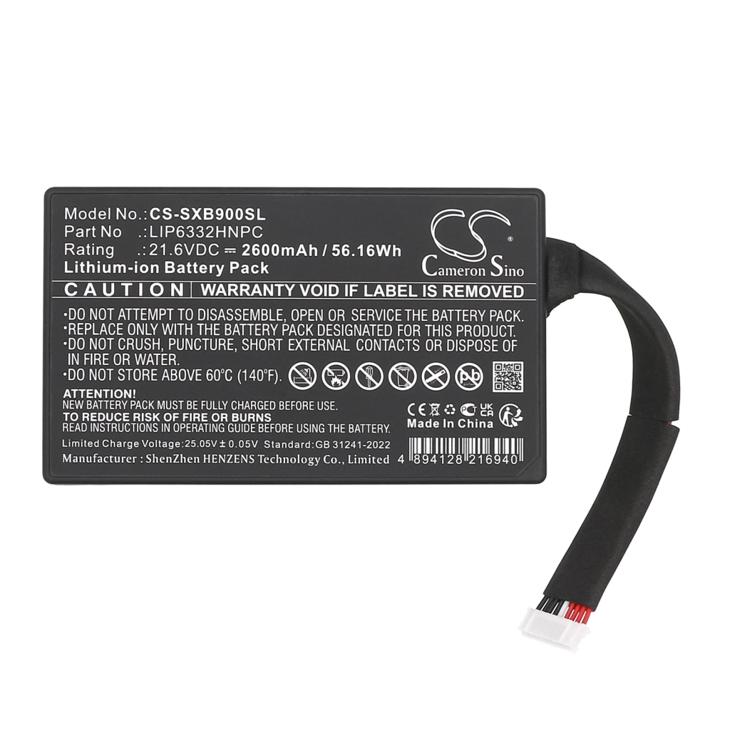 Speaker Battery Sony CS-SXB900SL