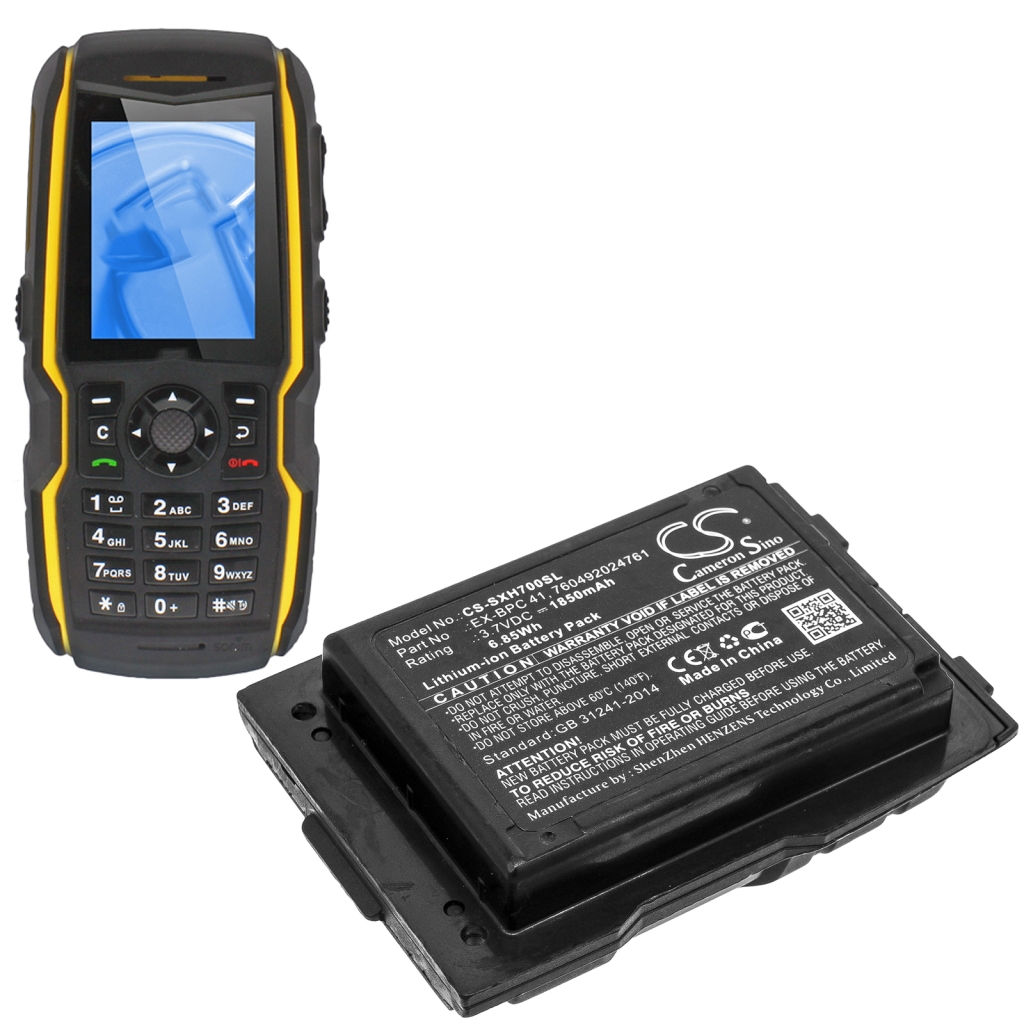 Battery compatible with Sonim CS-SXH700SL