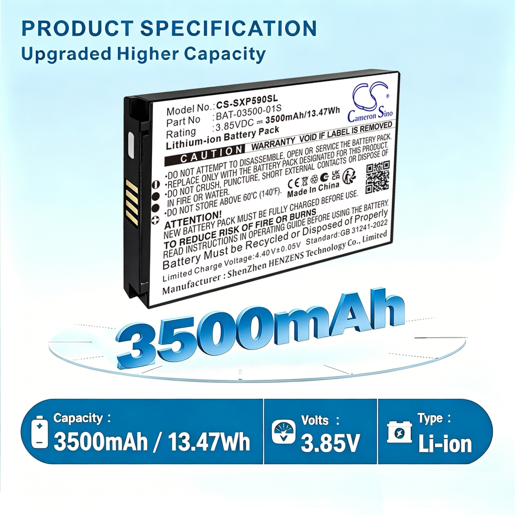 Battery for SONIM XP5900