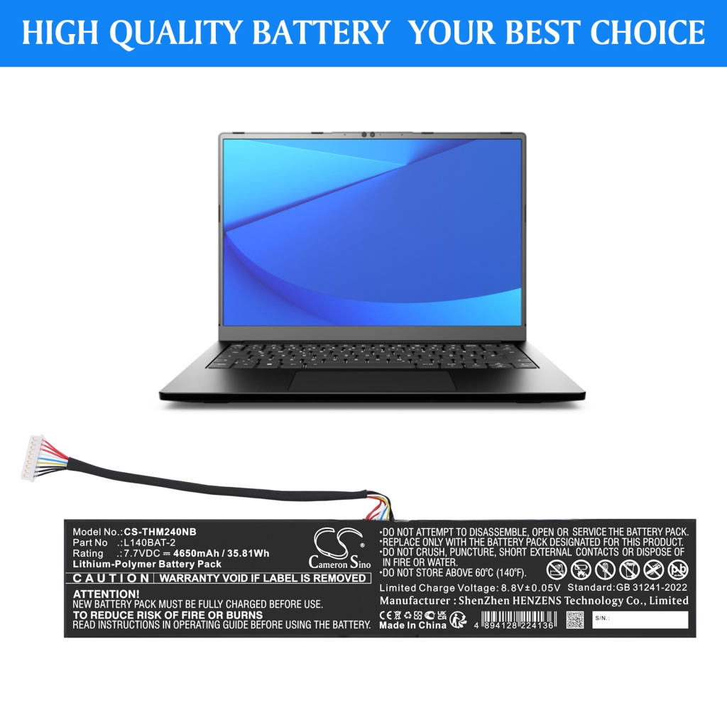 Schenker Wooking Thunderobot System76 CS-THM240NB