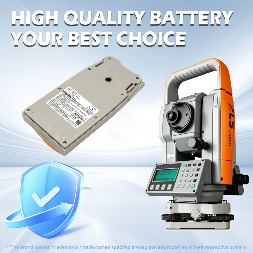 Battery compatible with Topcon CS-TOP102SL