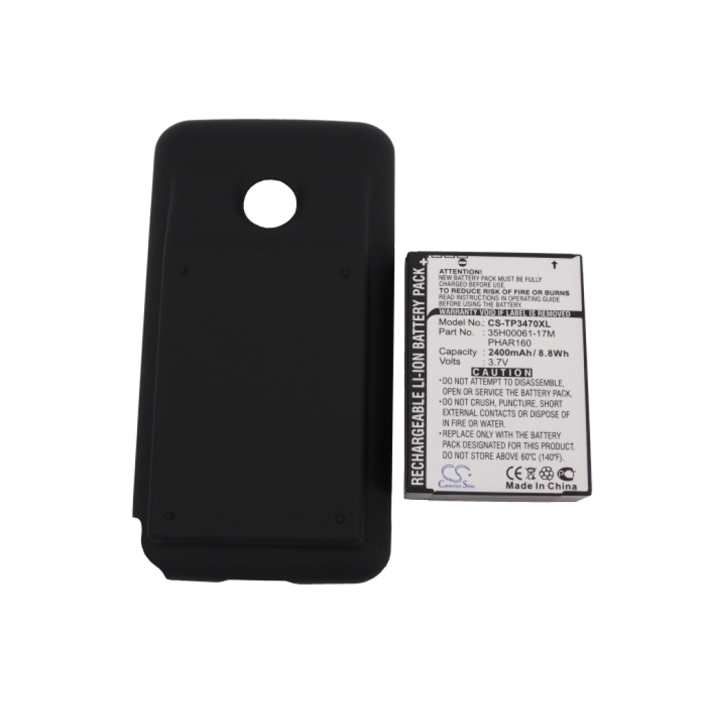 Battery compatible with HTC DOPOD CS-TP3470XL