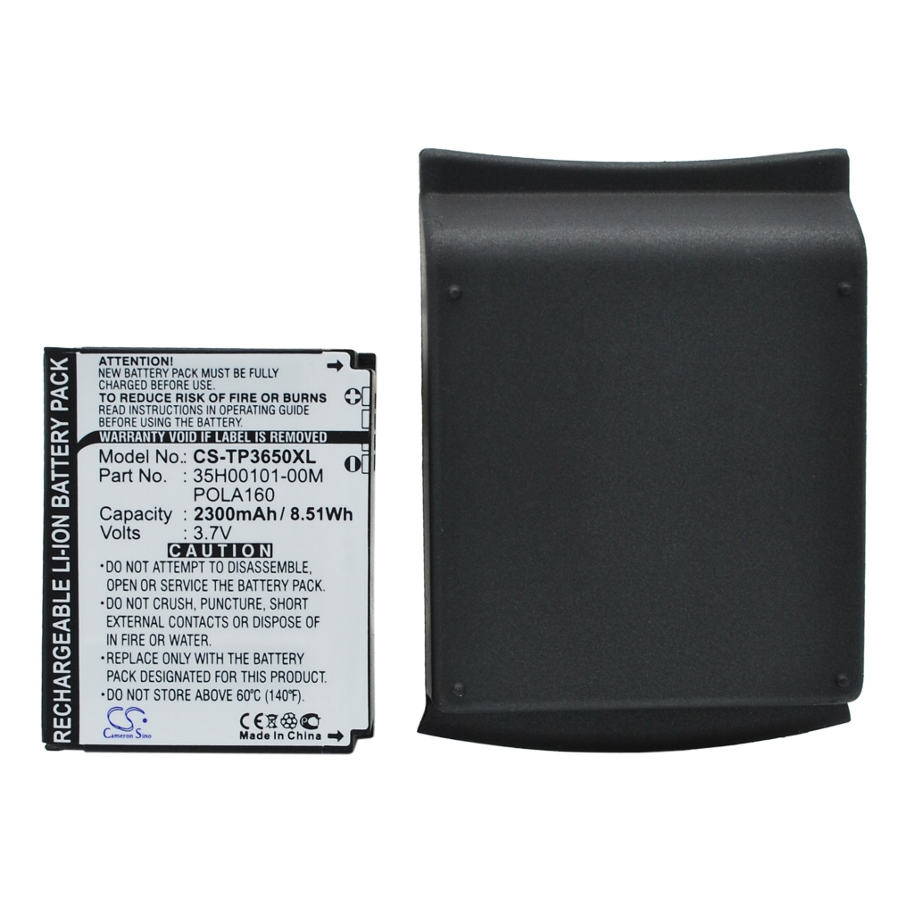 Battery compatible with HTC DOPOD CS-TP3650XL