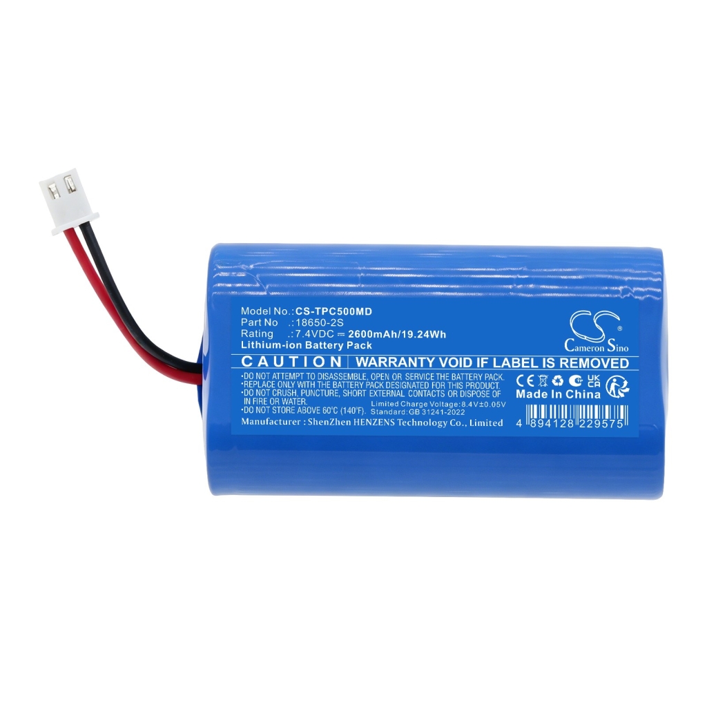 Battery compatible with Topcon CS-TPC500MD