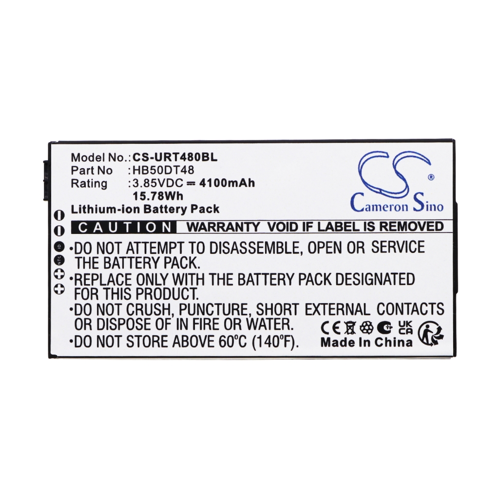 Battery for Urovo CT48