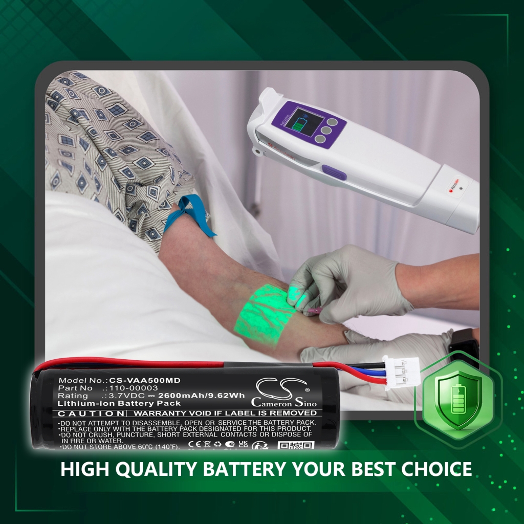 Battery compatible with Veins CS-VAA500MD