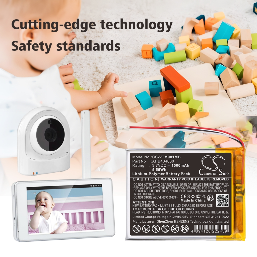 Battery for V Tech VM981