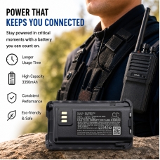 Compatible battery replacement for Bearcom FNB-V143LI
