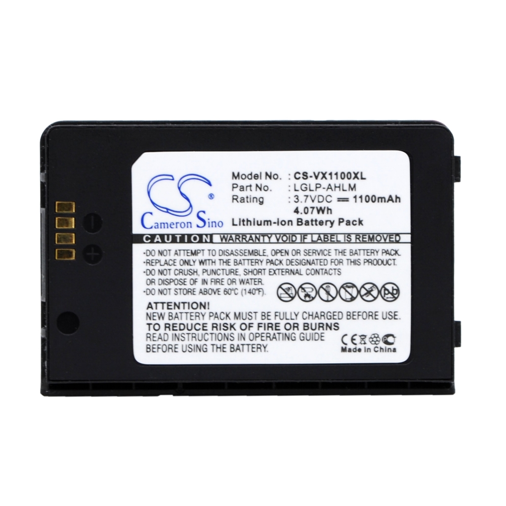 Battery compatible with LG CS-VX1100XL