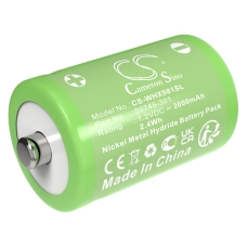 Compatible battery replacement for Wahl 00745-301,23-9034,415745-101,93148-100,960-0498