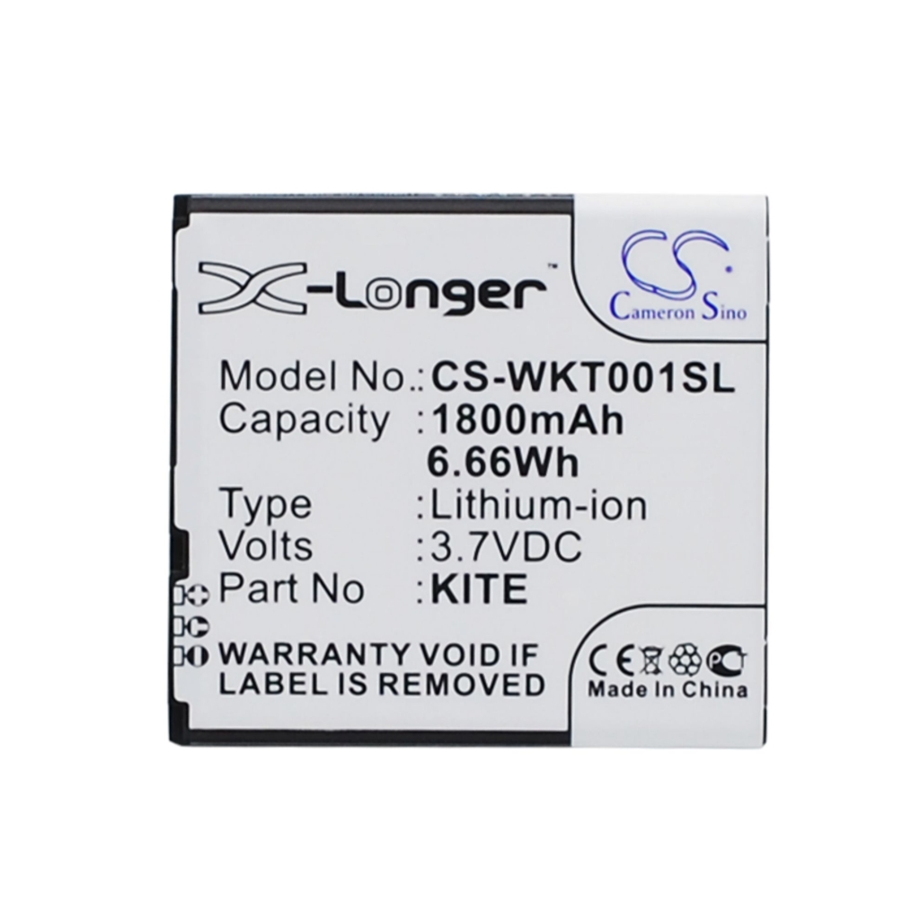 Battery compatible with Wiko CS-WKT001SL