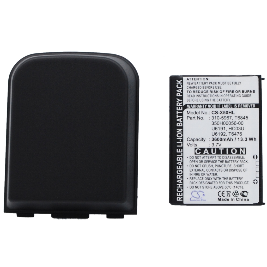 Battery compatible with DELL CS-X50HL