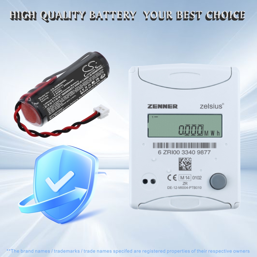 Battery for Zenner C5-IUF