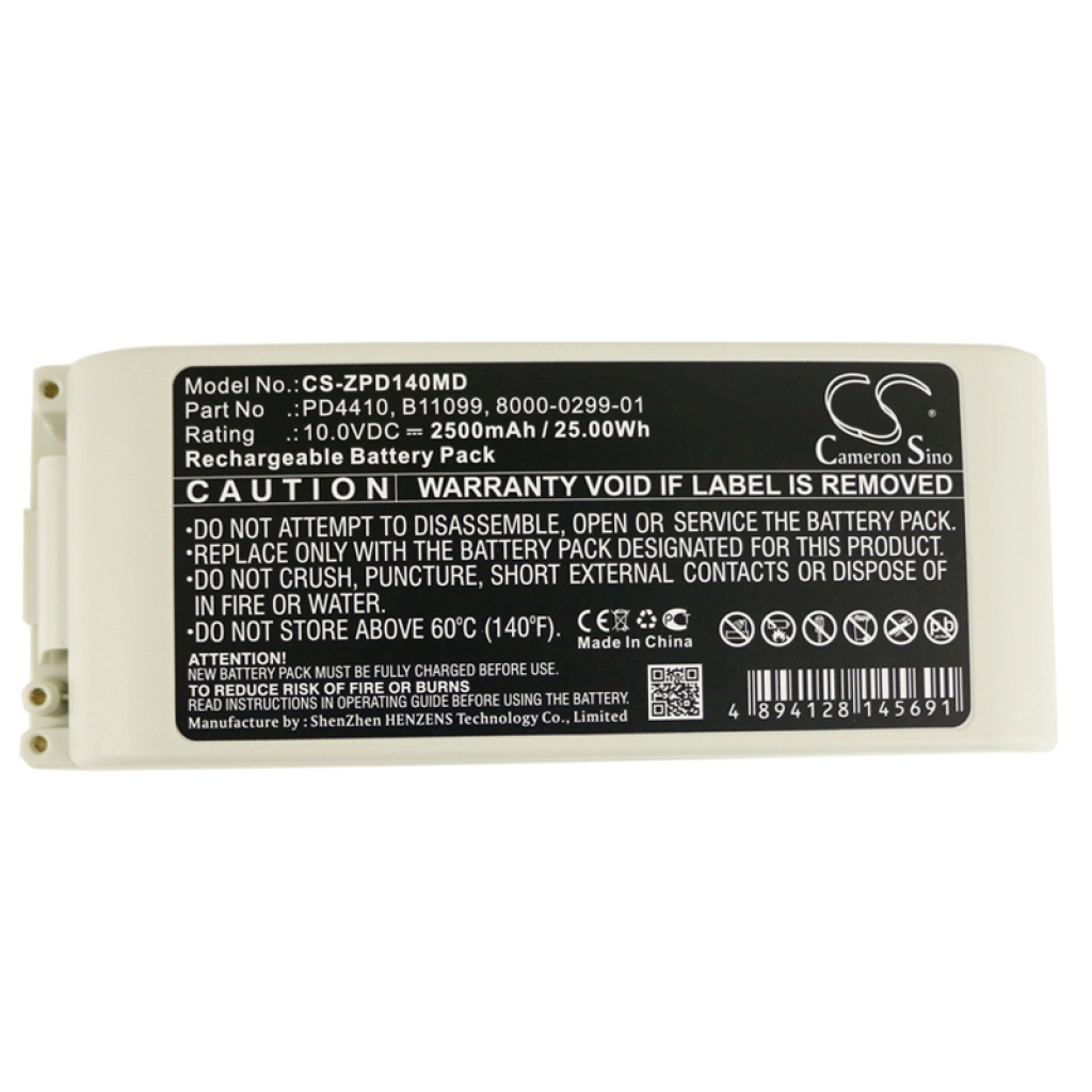 Battery compatible with Zoll CS-ZPD140MD