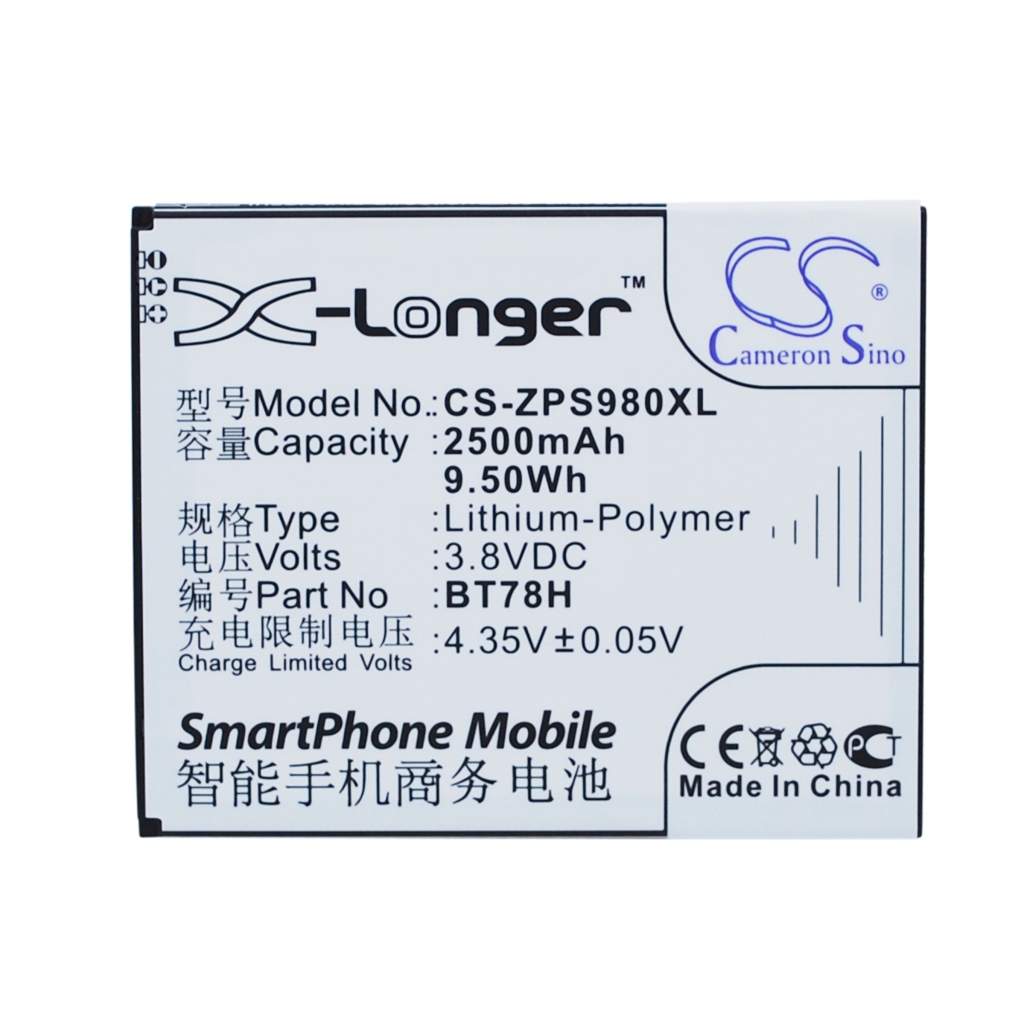 Compatible battery replacement for Komu BT78H