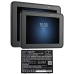 Battery compatible with Zebra CS-ZRT510SL