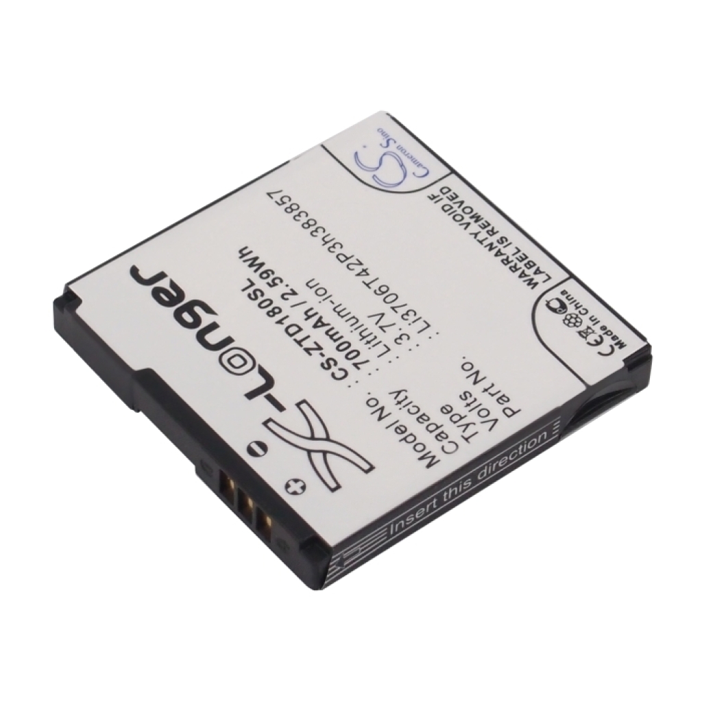 Battery compatible with Vodafone Orange T-Mobile ZTE CS-ZTD180SL