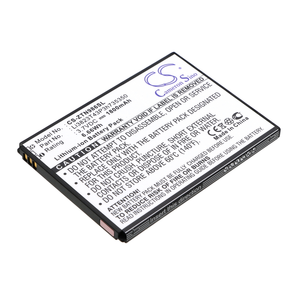 Compatible battery replacement for Allstar LI3823T43P3H735350