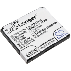 Compatible battery replacement for ZTE LI3706T42P3H453756
