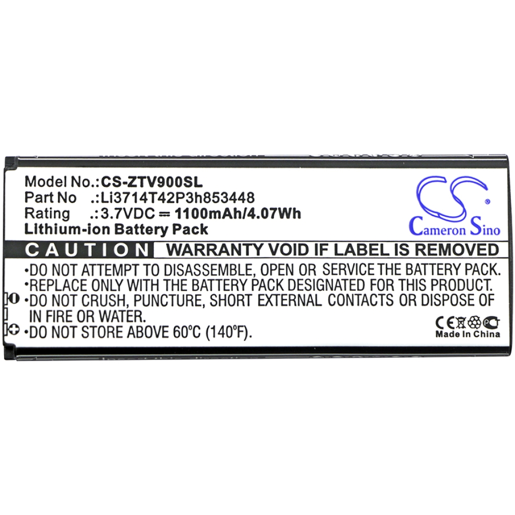 Compatible battery replacement for Megafon LI3714T42P3H853448