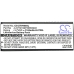 Compatible battery replacement for Megafon LI3714T42P3H853448
