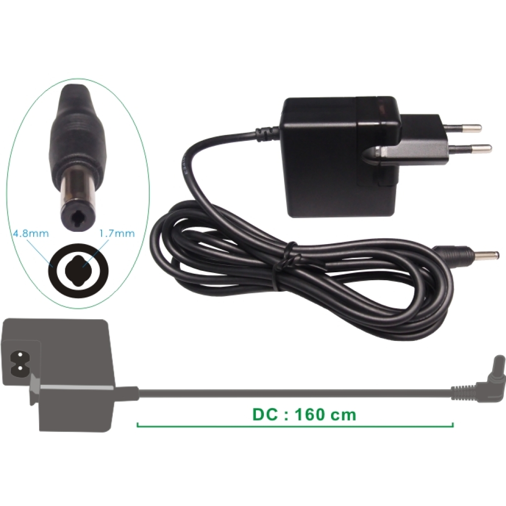 Charger compatible with Panasonic DF-ACW615MC