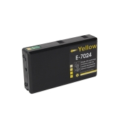 Compatible replacement for Compatible with Epson T7024 / 25ml Ink Yellow (Ink cartridges - Dye)