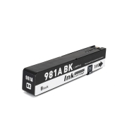 Compatible with HP 981A / 160ml Ink Black (Ink cartridges - Pigment)