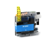 Compatible replacement for Compatible with Brother LC225XL / 15ml Ink Cyan (Ink cartridges - Dye)