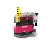 Compatible replacement for Compatible with Brother LC225XL / 15ml Ink Magenta (Ink cartridges - Dye)